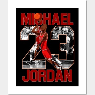 Michael Jordan 23 Posters and Art